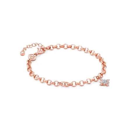 Pulsera Nomination SweetRock Mujer Rosa de los Vientos Plata Baño Rosado con Circonitas 148030/066