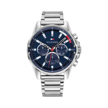 Reloj Tommy Hilfiger Hombre Mason Plateado Multifunción 1791788