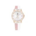 Reloj Tommy Hilfiger Niña Comunión Blanco y Rosa Analógico 1720015