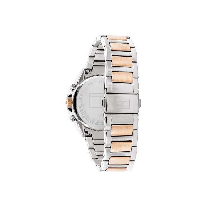 Reloj Tommy Hilfiger Kennedy Mujer Acero Inoxidable Plateado y Rosado Multifunción 1782387