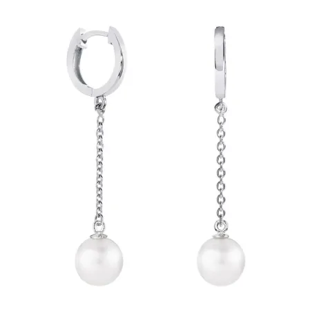 Pendientes Argyor Mujer Oro Blanco y Perlas 79B0307ND1