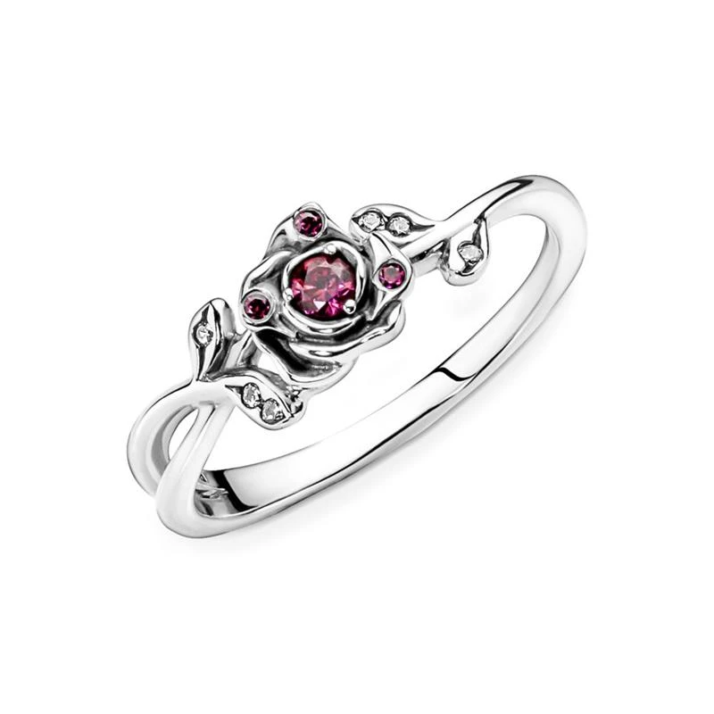 Anillo Pandora Rosa de la Bella y la Bestia Disney 190017C01