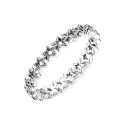 Anillo Pandora Banda de Estrellas Asimétricas 190029C00