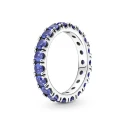 Anillo Pandora Eternity Brillante Azul 190050C02
