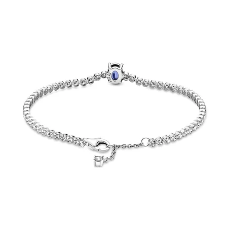 Pulsera Pandora Dos Tonos Brillante y Azul 590039C01