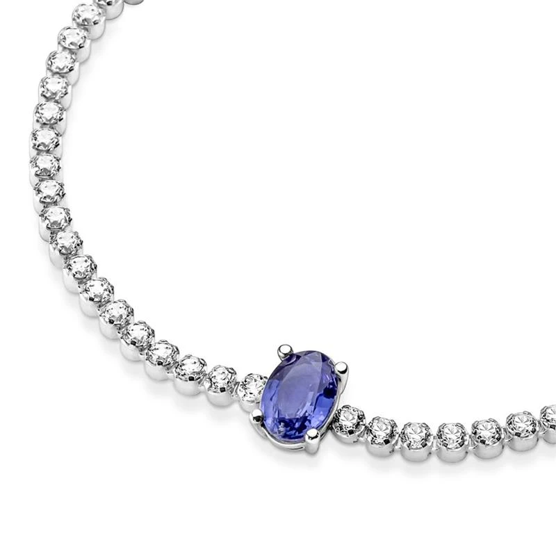 Pulsera Pandora Dos Tonos Brillante y Azul 590039C01