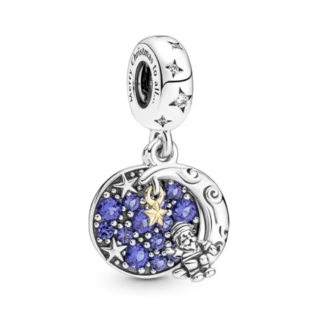 Charm Colgante Pandora Santa Claus en la Luna 769648C01