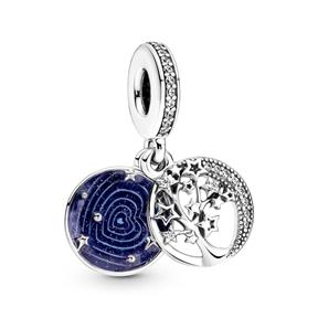 Charm Colgante Pandora Árbol & Luna de la Galaxia 799645C01