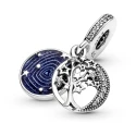 Charm Colgante Pandora Árbol & Luna de la Galaxia 799645C01