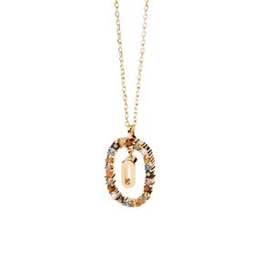 Gargantilla PdPaola Letra O Mujer Plata Baño Oro CO01-274-U 2