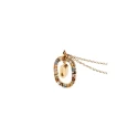 Gargantilla PdPaola Letra O Mujer Plata Baño Oro CO01-274-U