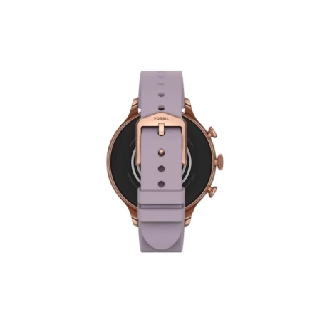 SmartWatch Fossil Gen 6 Mujer Acero Inoxidable Rosado y Silicona Morada FTW6080