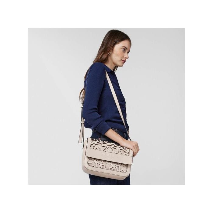 Bandolera TOUS Amaya Kaos Shock Beige 295901001