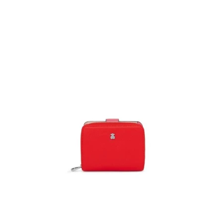 Billetera TOUS New Dubai Saffiano Pequeña Roja 295900992