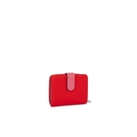 Billetera TOUS New Dubai Saffiano Pequeña Roja 295900992