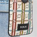 Funda PortaMóvil Flat TOUS Crossroad beige y negra 295901137
