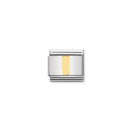 Componible Classic LETRAS acero y oro de 18k I