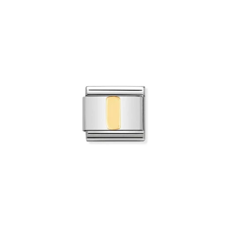 Componible Classic LETRAS acero y oro de 18k I