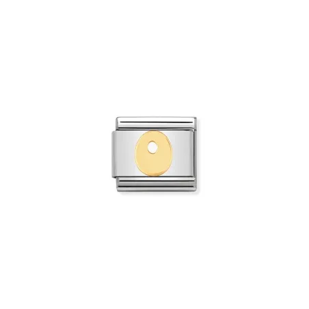 Componible Classic LETRAS acero y oro de 18k (15_O)