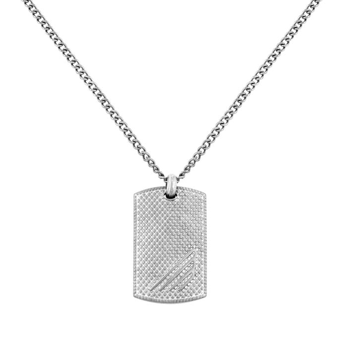 Gargantilla Police Havasu Hombre Acero Inoxidable PJ.26475PSE-01