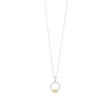 Gargantilla Secrecy Best Firend Forever Mujer Plata Bicolor y Diamantes P7167CDAWWC93