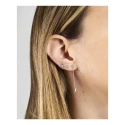 Pendientes Secrecy Magic Mujer Plata Baño Rodio y Diamante E8243CDAWA900
