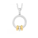 Gargantilla Secrecy Best Firend Forever Mujer Plata Bicolor y Diamantes P7167CDAWWC93