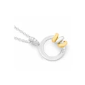 Gargantilla Secrecy Best Firend Forever Mujer Plata Bicolor y Diamantes P7167CDAWWC93