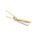 Gargantilla Secrecy Forever Young Mujer Plata Bicolor y Diamantes P7208CDAWWC93