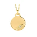 Gargantilla Secrecy Soul Sister Mujer Plata Baño Oro y Diamantes P7211CDAWWC93