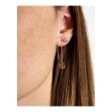 Pendientes Secrecy Drama Queen Mujer Plata Bicolor y diamante E8217CDAWW900