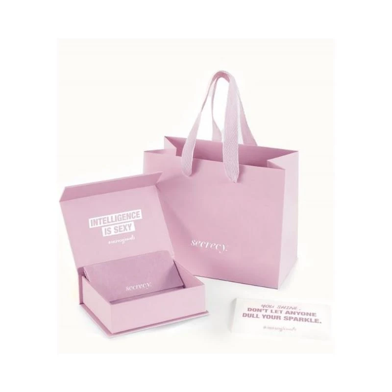 Pendientes Secrecy Drama Queen Mujer Plata Bicolor y diamante E8217CDAWW900
