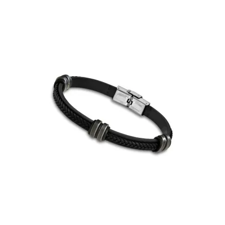 Pulsera Lotus Style Urban Man Hombre Negro LS1829-2/C