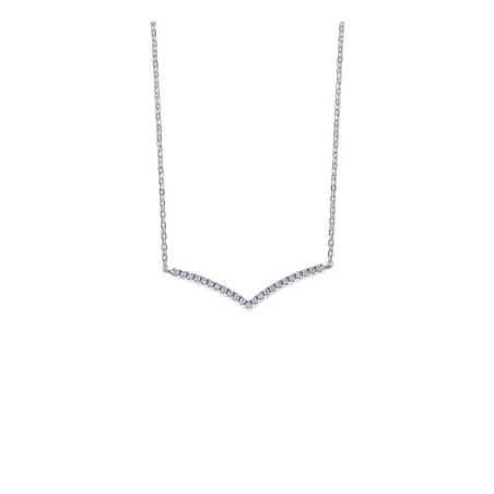 Gargantilla Lotus Silver Pure Essential Mujer Plata y Circonitas LP1992-1/1