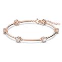 Pulsera Swarovski Constella Mujer Baño Rosado y Cristal Blanco Sawarovski 5609711