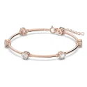 Pulsera Swarovski Constella Mujer Baño Rosado y Cristal Blanco Sawarovski 5609711