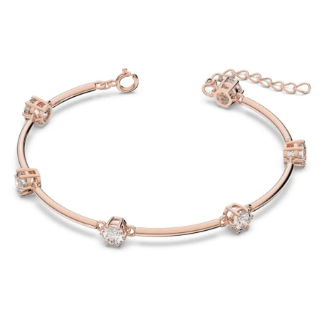 Pulsera Swarovski Constella Mujer Baño Rosado y Cristal Blanco Sawarovski 5609711
