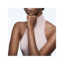 Pulsera Swarovski Constella Mujer Baño Rosado y Cristal Blanco Sawarovski 5609711