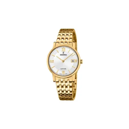 Reloj Festina Swiss Mujer Analógico Dorado F20021/1