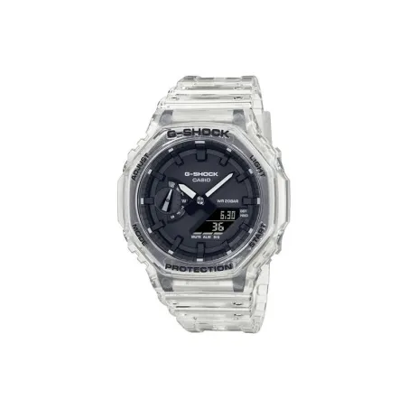 Reloj Casio G-Shock Skeleton Hombre Plateado Analógico-Digital GA-2100SKE-7AER