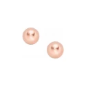 Pendiente Fossil Mujer Bolas Acero Inoxidable Baño Rosado JF01307791