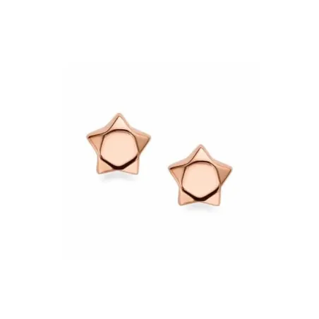 Pendientes Fossil Mujer Estrella Acero Inoxidable Baño Rosado JF02536791
