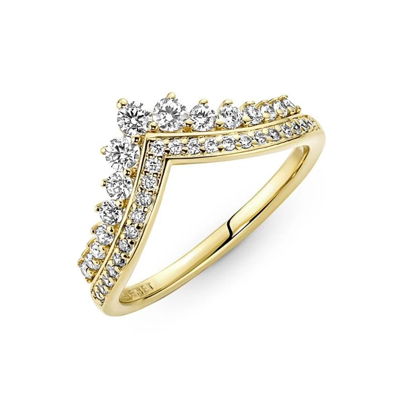 Anillo Pandora Shine Timeless Tiara Deseo 167736C01