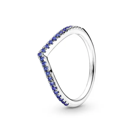 Anillo Pandora Timeless Deseo Reluciente Azul 196316C02