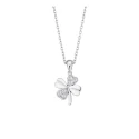 Gargantilla Lotus Silver Pure Esential Mujer Trébol Plata y Circonitas LP3108-1/1