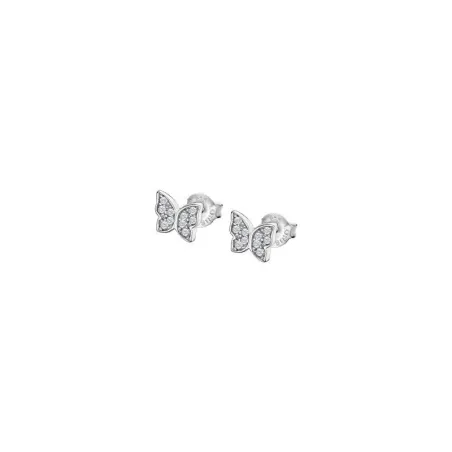 Pendientes Lotus Silver Pure Essential Mujer Mariposa Plata y Circonita LP3051-4/1