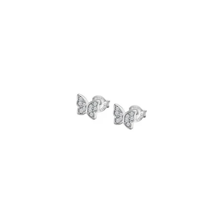 Pendientes Lotus Silver Pure Essential Mujer Mariposa Plata y Circonita LP3051-4/1