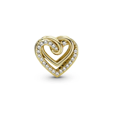 Charm Pandora Shine Corazones Entrelazados Brillantes 769270C01