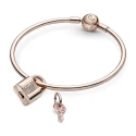 Charm Colgante Pandora Rose Candado y Llave 780088C01