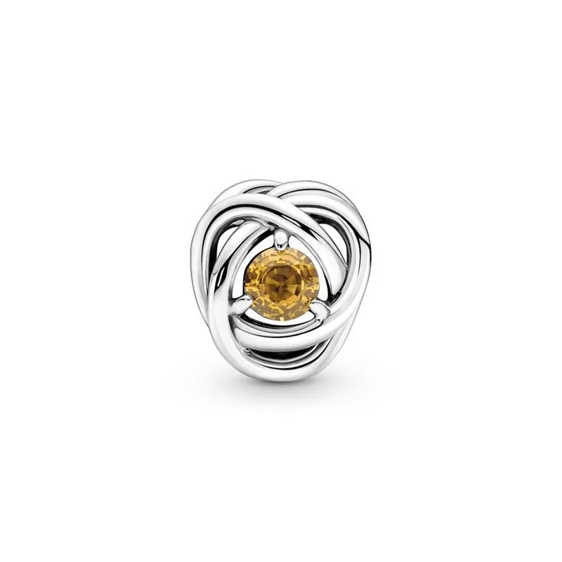 Charm Pandora Círculo Eternity Miel 790065C04